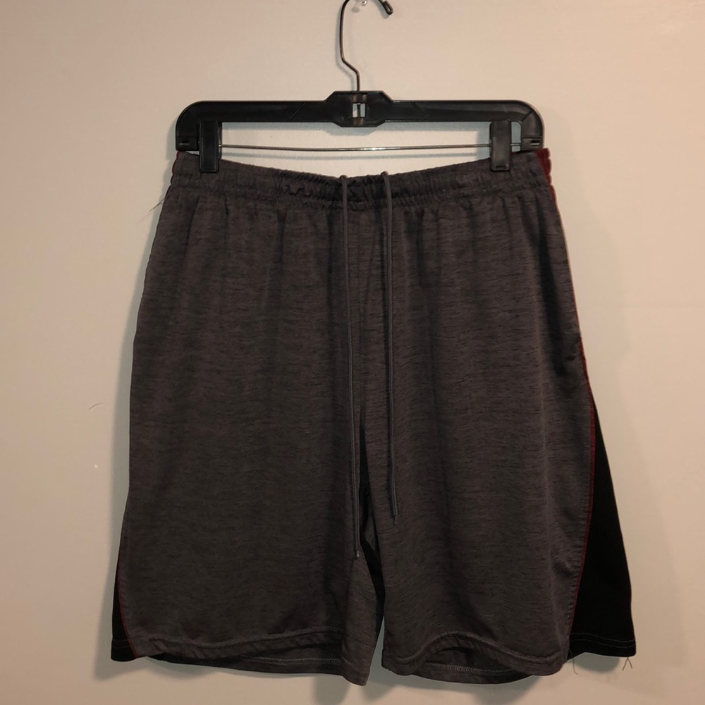 Red and Grey Shorts